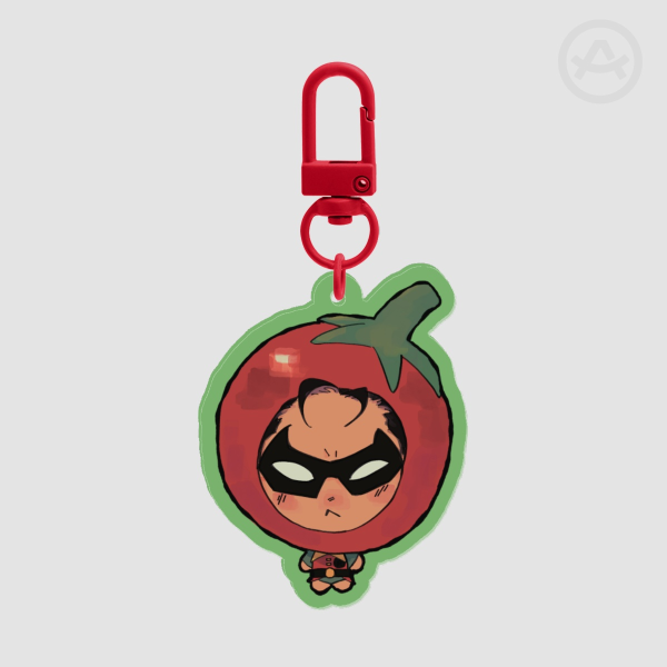 Tomato Jaybin Acrylic Keychain