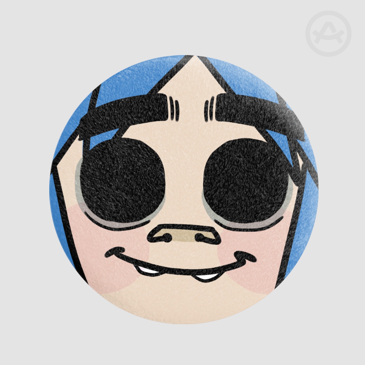 2D Plush Badge