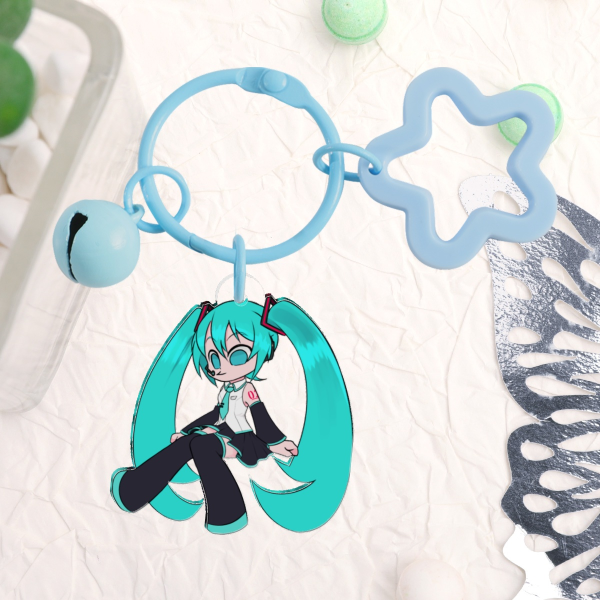 Miku Acrylic Keychain