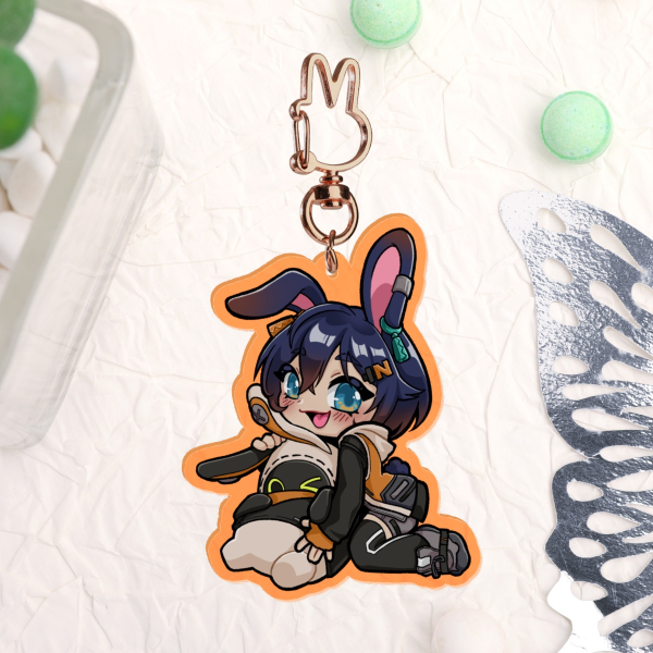 [ ZZZ ] Bunny Belle Keychain