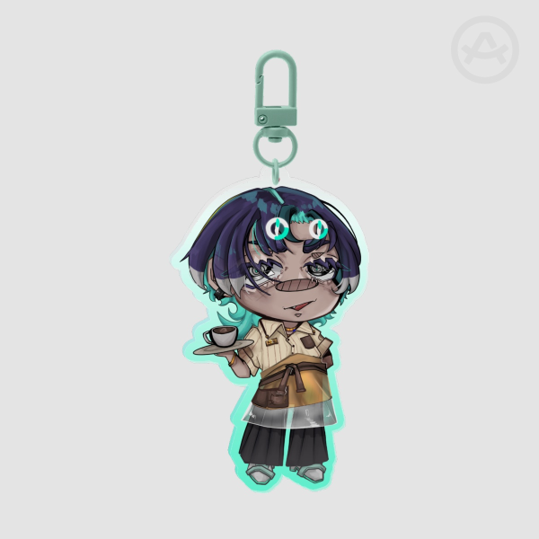 Reol Cafe Acrylic Keychain
