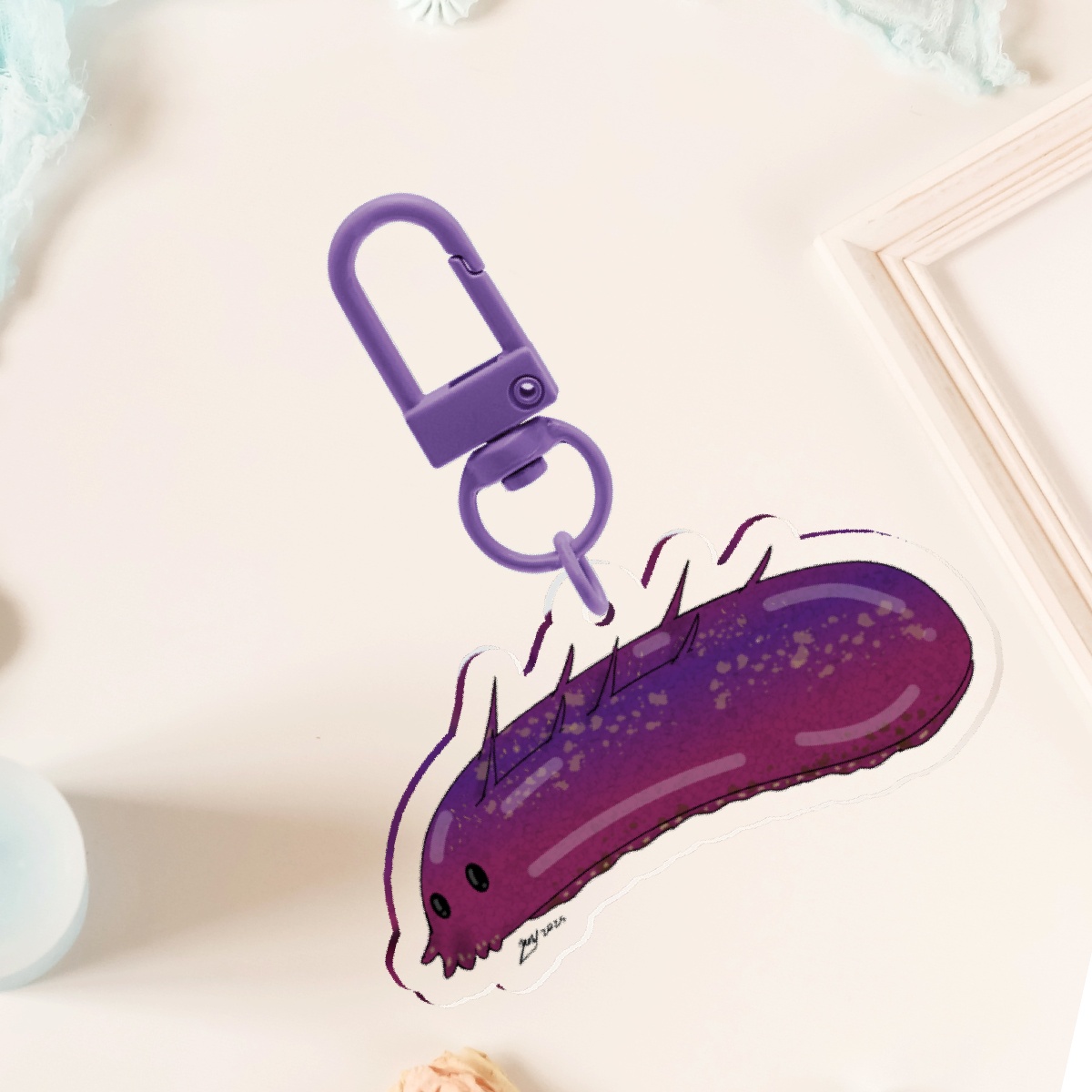 Sea Sweet Potato Keychain