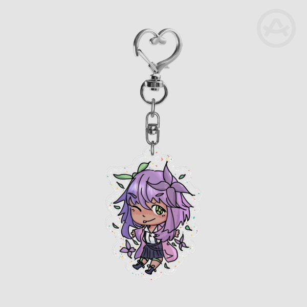 Lilac Lorenza Acrylic Charm