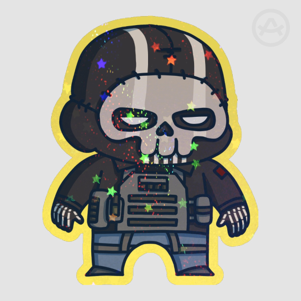 Sticker - Skull guy
