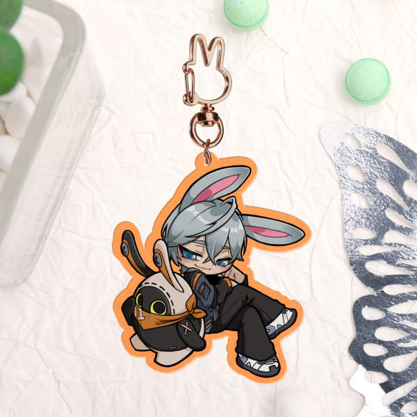 [ ZZZ ] Bunny Wise Keychain