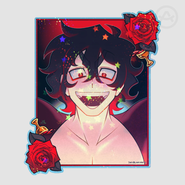 Andre Portrait Holo Sticker