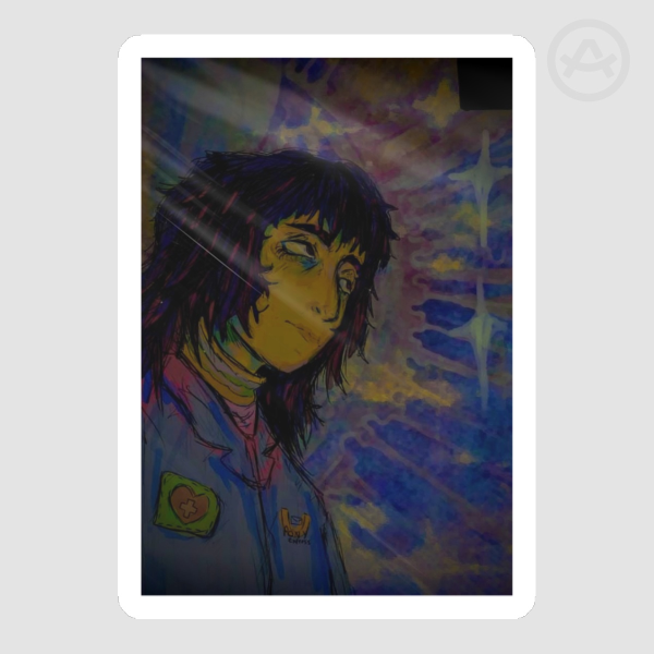 Anya mouthwashing sticker