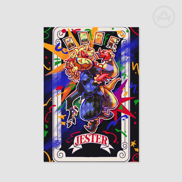 [JRWI] The Trickster joker card print