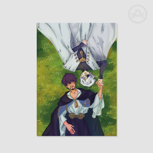 Orufrey (Qifrey x Olruggio) Print Witch Hat Atelier