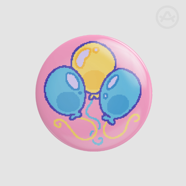 Laughter Cutiemark Button