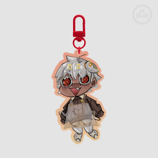 Zavi Cafe Acrylic Keychain
