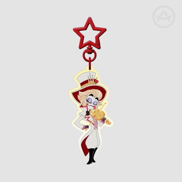 Colored Edge Acrylic Keychains