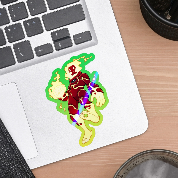 Heatblast - Ben 10 Sticker