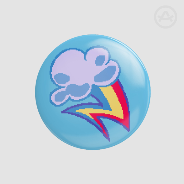 Loyalty Cutiemark Button