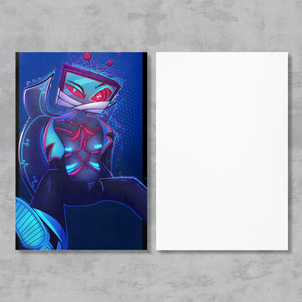 Tied up Vox Postcard print