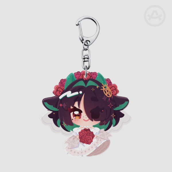 Ghost bride Keychain