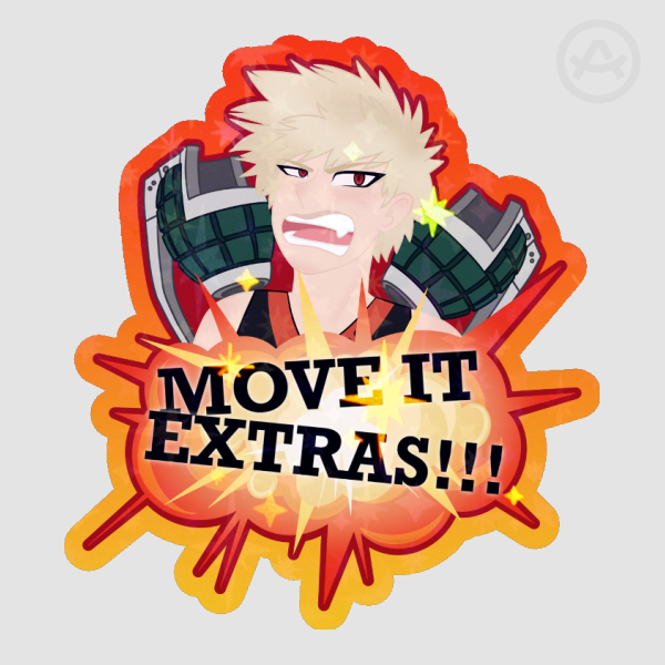 Boom Boy holo sticker