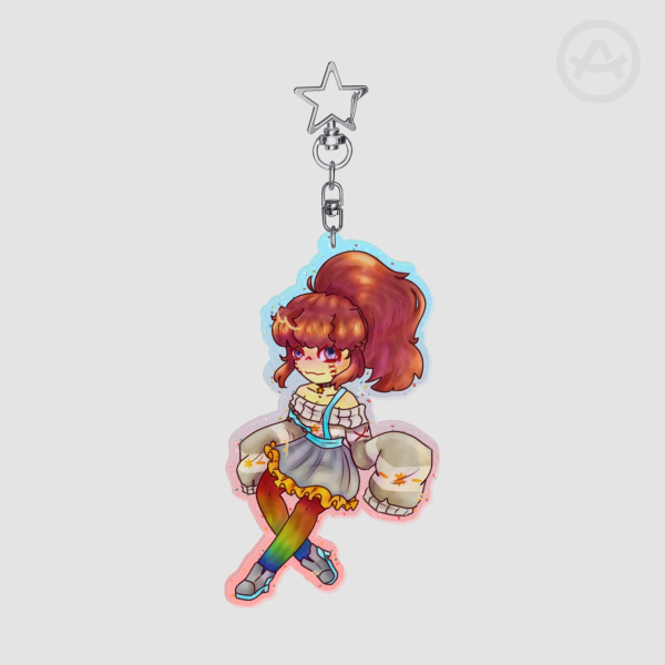 Glow Walker Double Sided Keychain