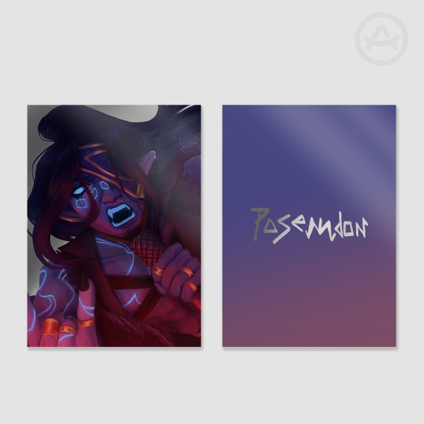Poseidon Holographic Photocard