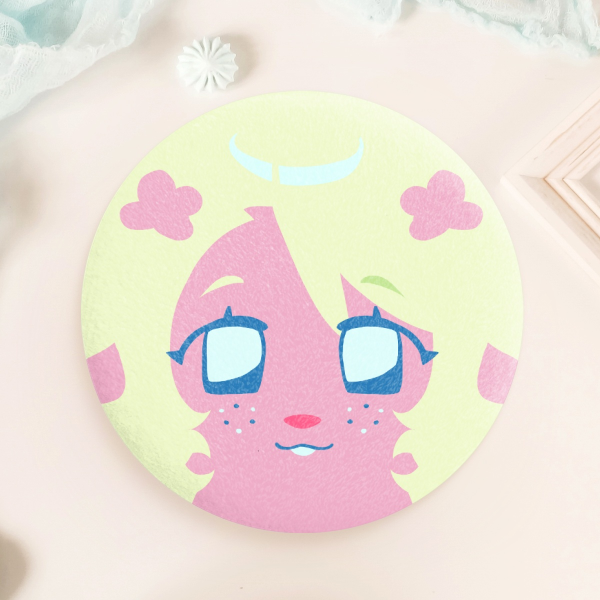 Noelle Plush Badge