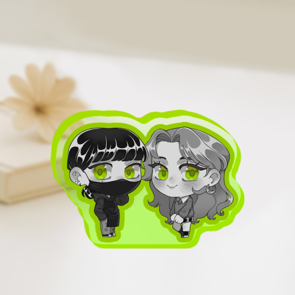 Green yuri - Thick Acrylic Stand