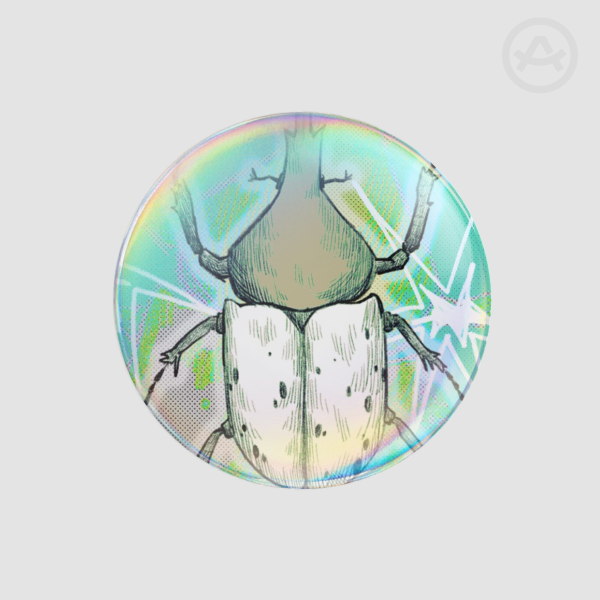 Beetle Round Badges (Button Pins)