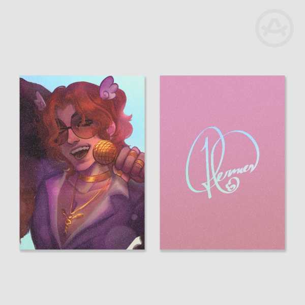 Hermes Holographic Photocard