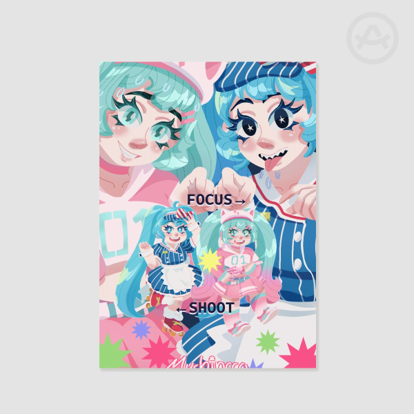 Double Miku Poster
