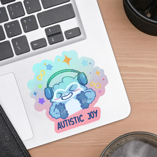 Autistic joy Sticker