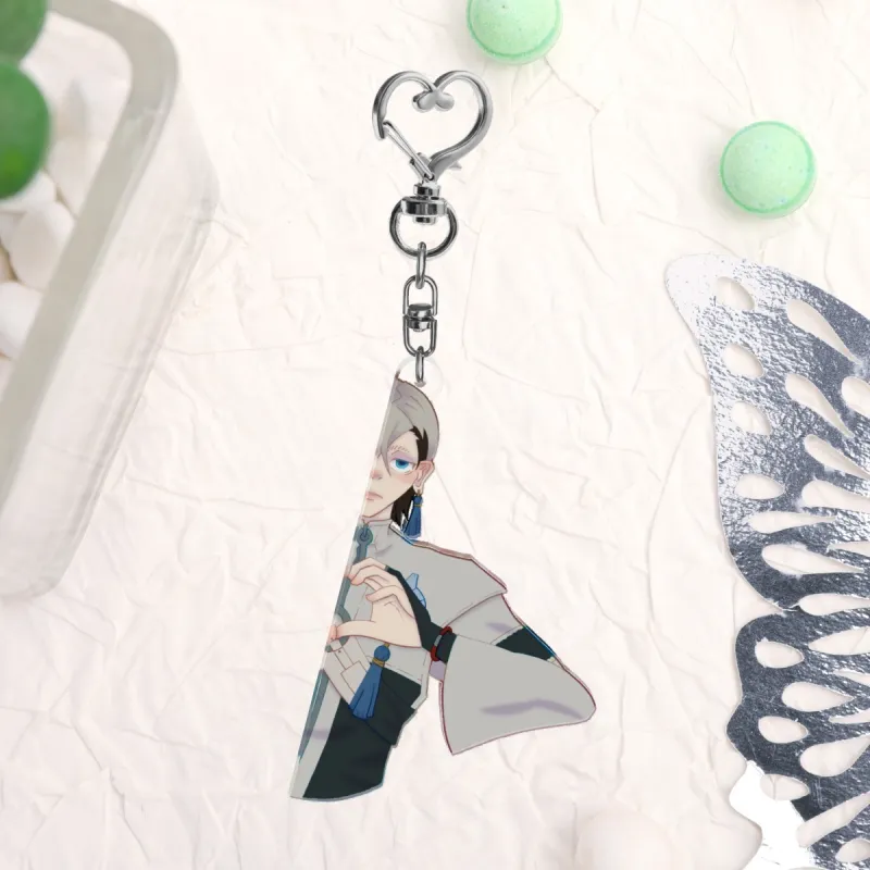 Zanka Keychain Gachiakuta Zanka Half - Heart Series Full Bleed Acrylic Keychains by ...