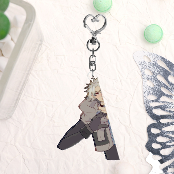Gachiakuta Rudo Half - Heart Series Full Bleed Acrylic Keychains