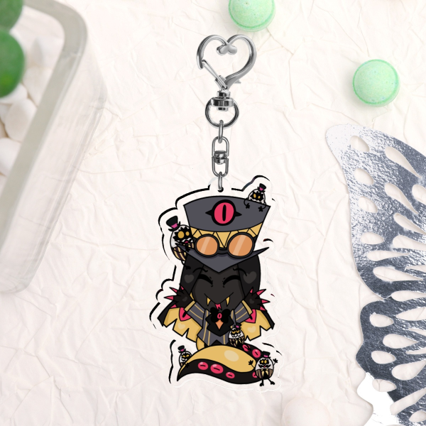 Sir Pentious Acrylic Charm