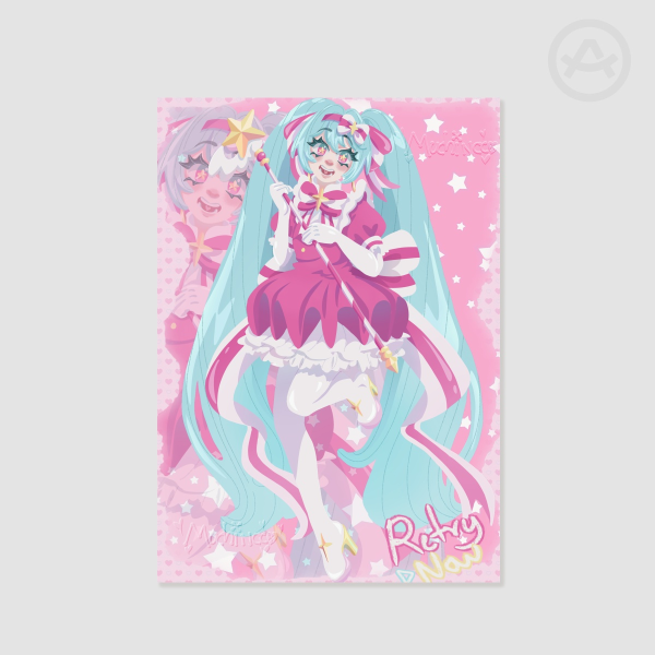 Retry Now Miku Poster