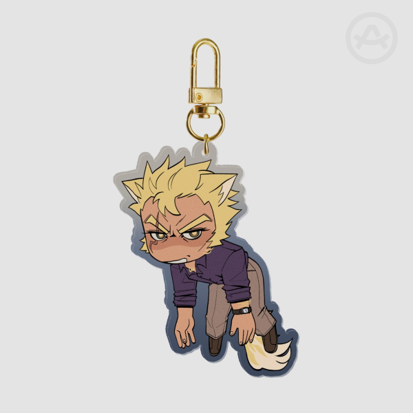 Kitty Laxus Acrylic Keychain
