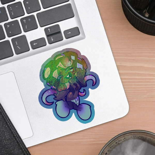 Splatoween Marina Holo Sticker