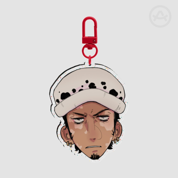 One Piece Trafalgar D. Law ⭐️ Glitter Acrylic Keychains