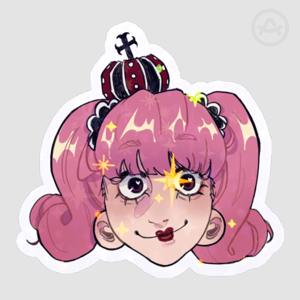 Perona One Piece ⭐️ Holo Sticker