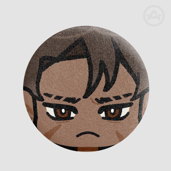 Heathcliff Plush Badges