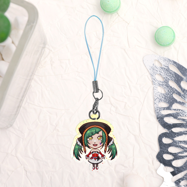 Hatsune Miku Pierrot Keychain