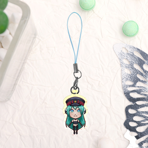 Hatsune Miku Punk Keychain