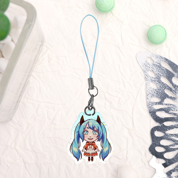 Hatsune Miku Bad End Night Keychain