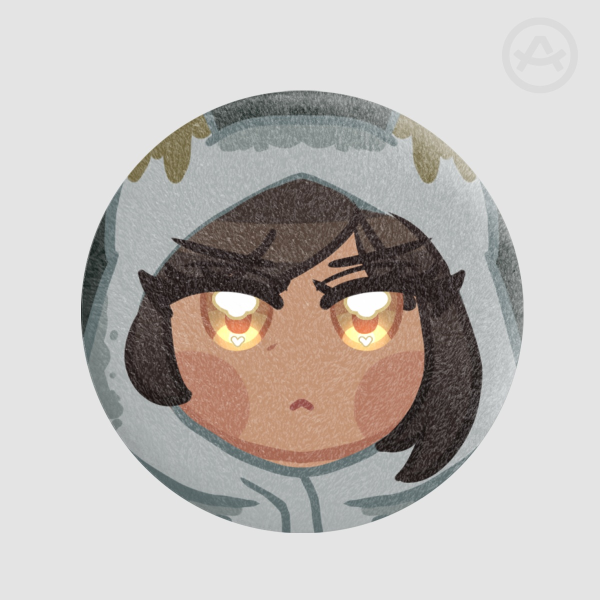 Sunshower Outis Plush Badge