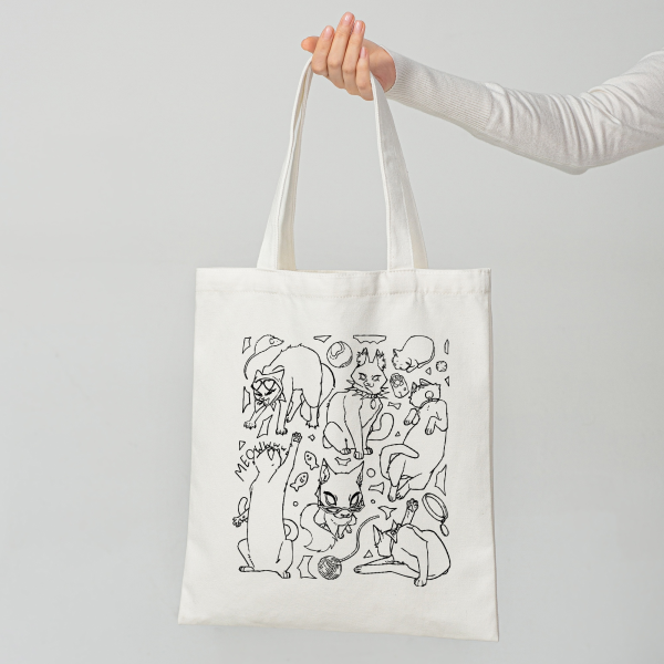 Cats Tote Bag
