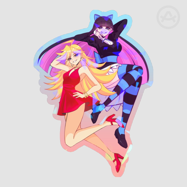 Colored Edge Die Cut Stickers