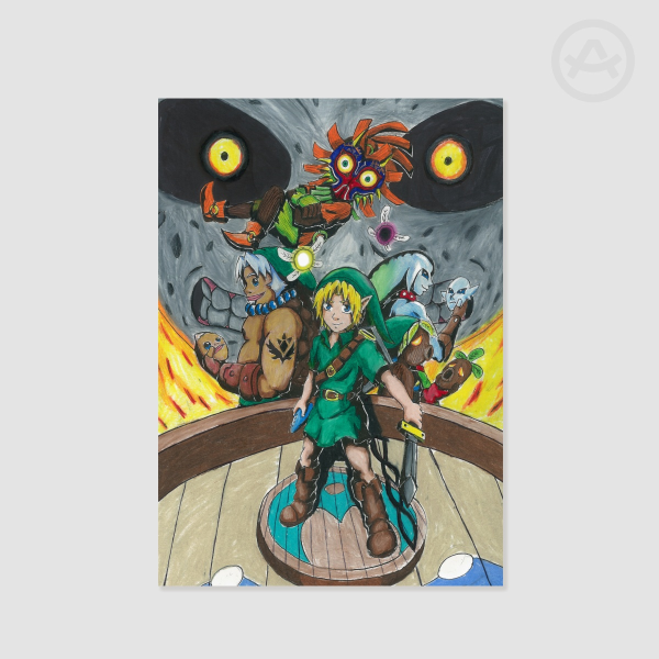 The Power of Masks | 11.7''x16.5'' Art Print