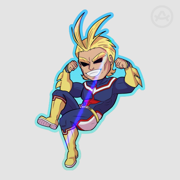 Mighty Chibi Sticker