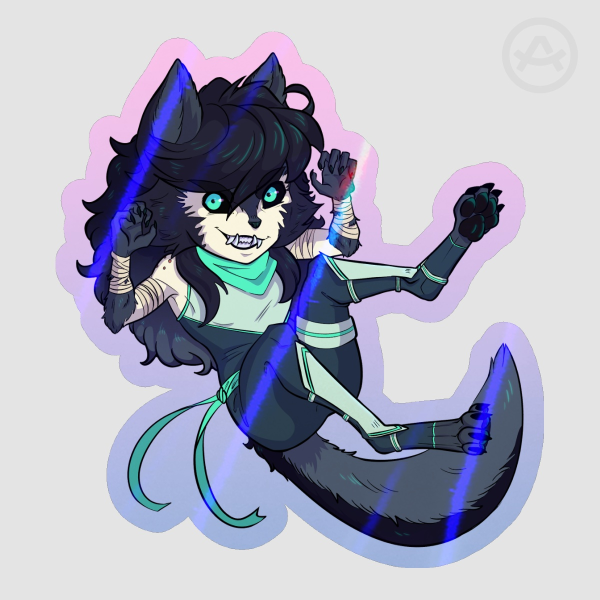 Half-beast Seluna Sticker