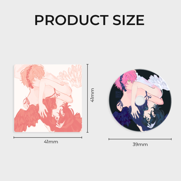 [ALNST] mizisua eve:romance cd keychain