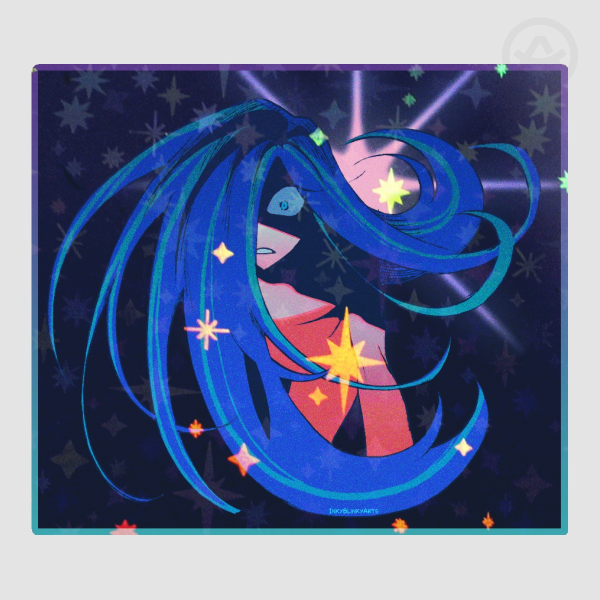 Kyokai Starburst Holo Sticker