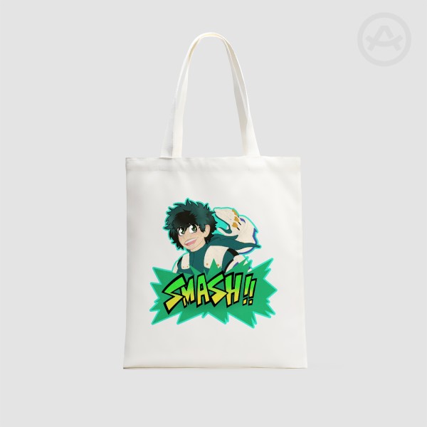 Deku Smach Canvas Tote Bag